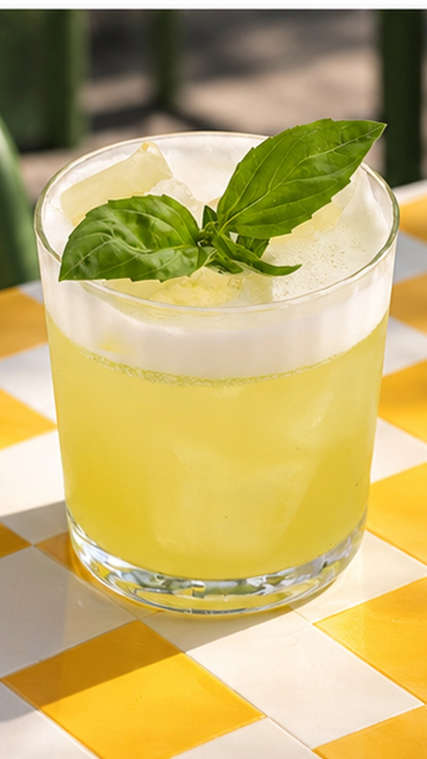 Gin Basil Smash